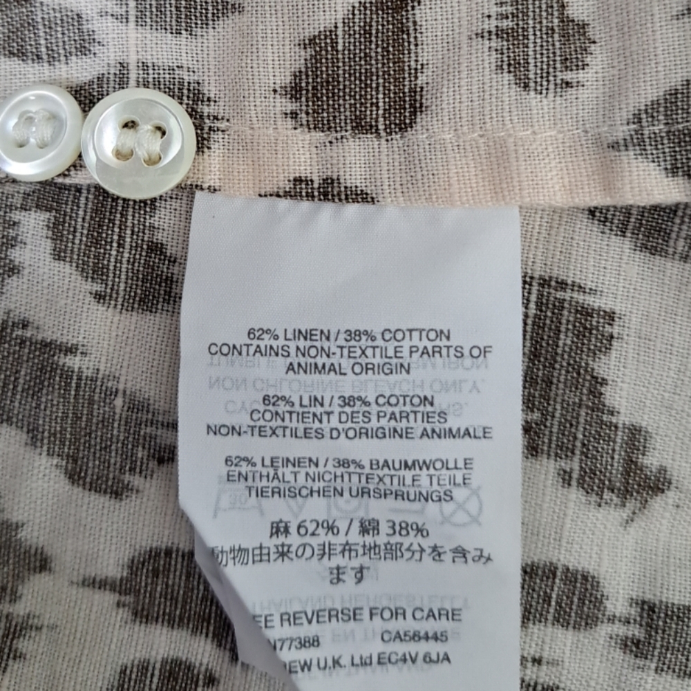 J. Crew Leopard Print Button Down Shirt - Black and White - Picture 12 of 16